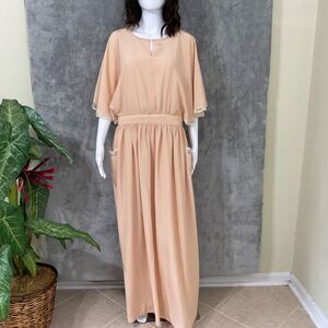 Vintage Agatha Moon Night Gown Dress Women’s S pockets made in America